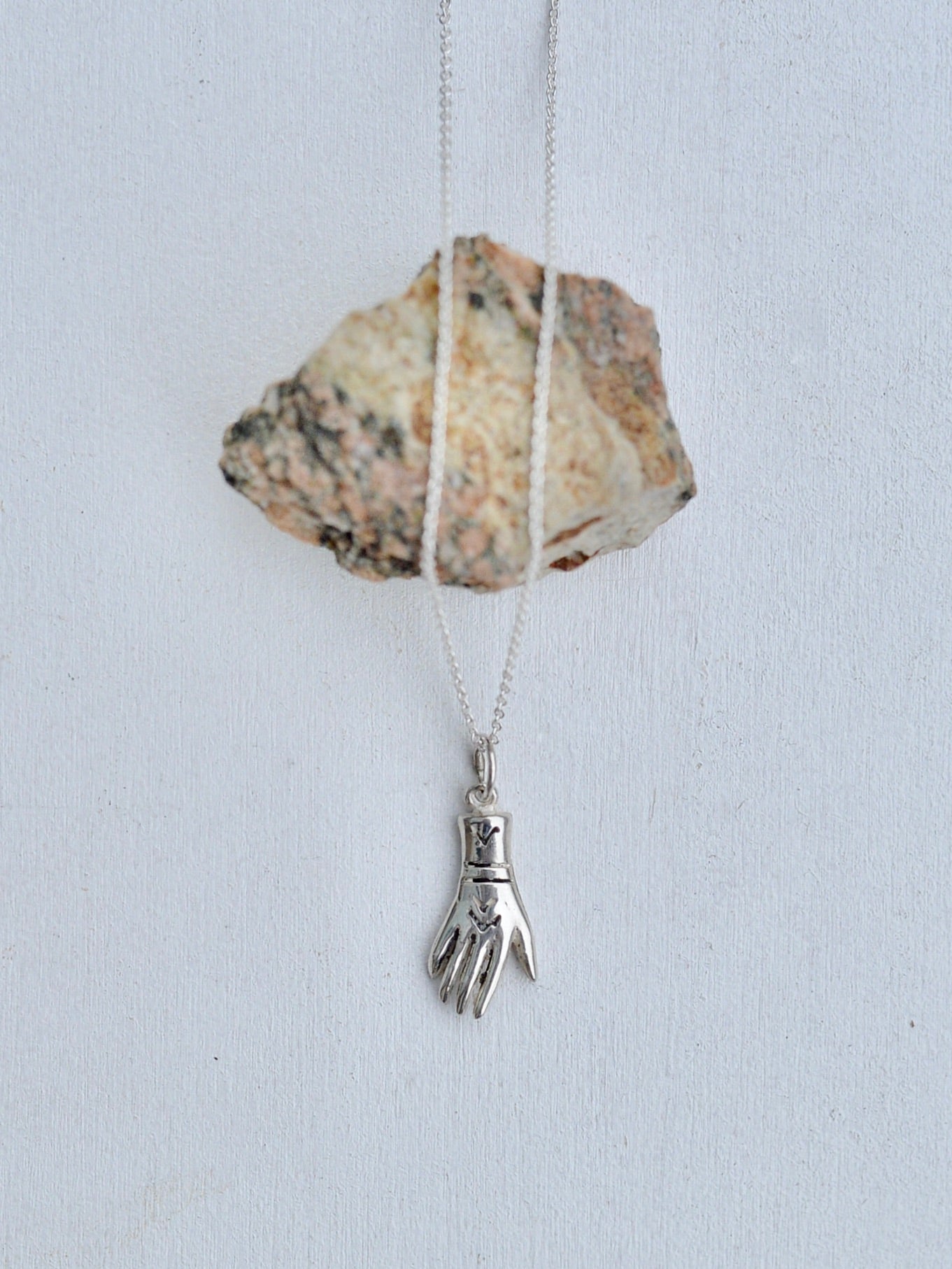 Hand 목걸이 Silver925