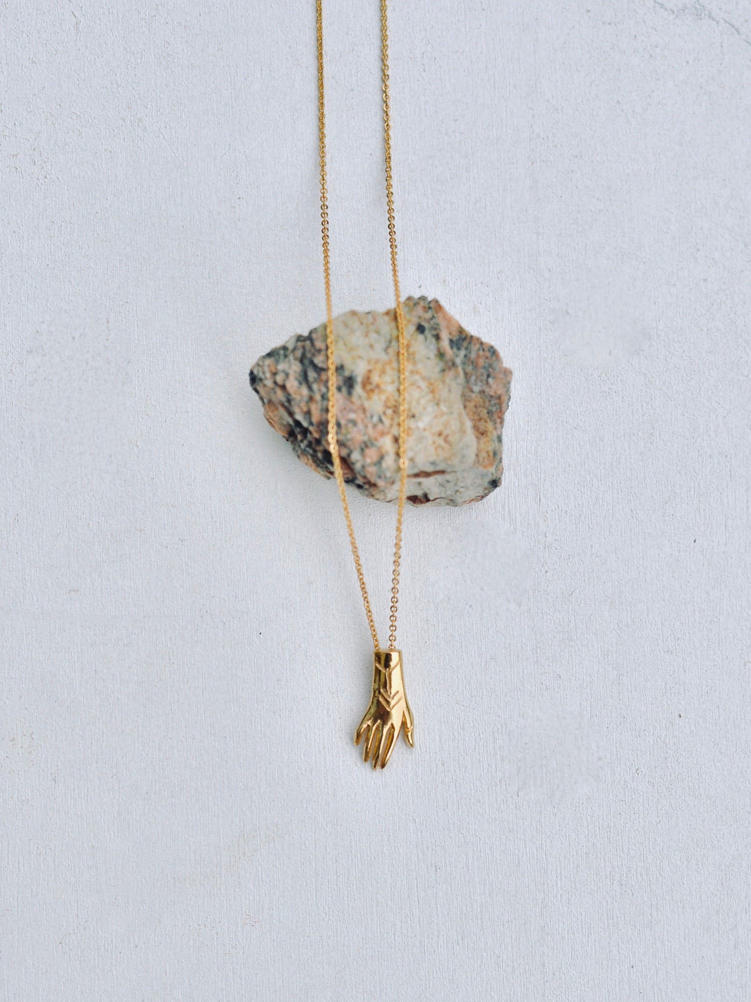 Handネックレス Gold