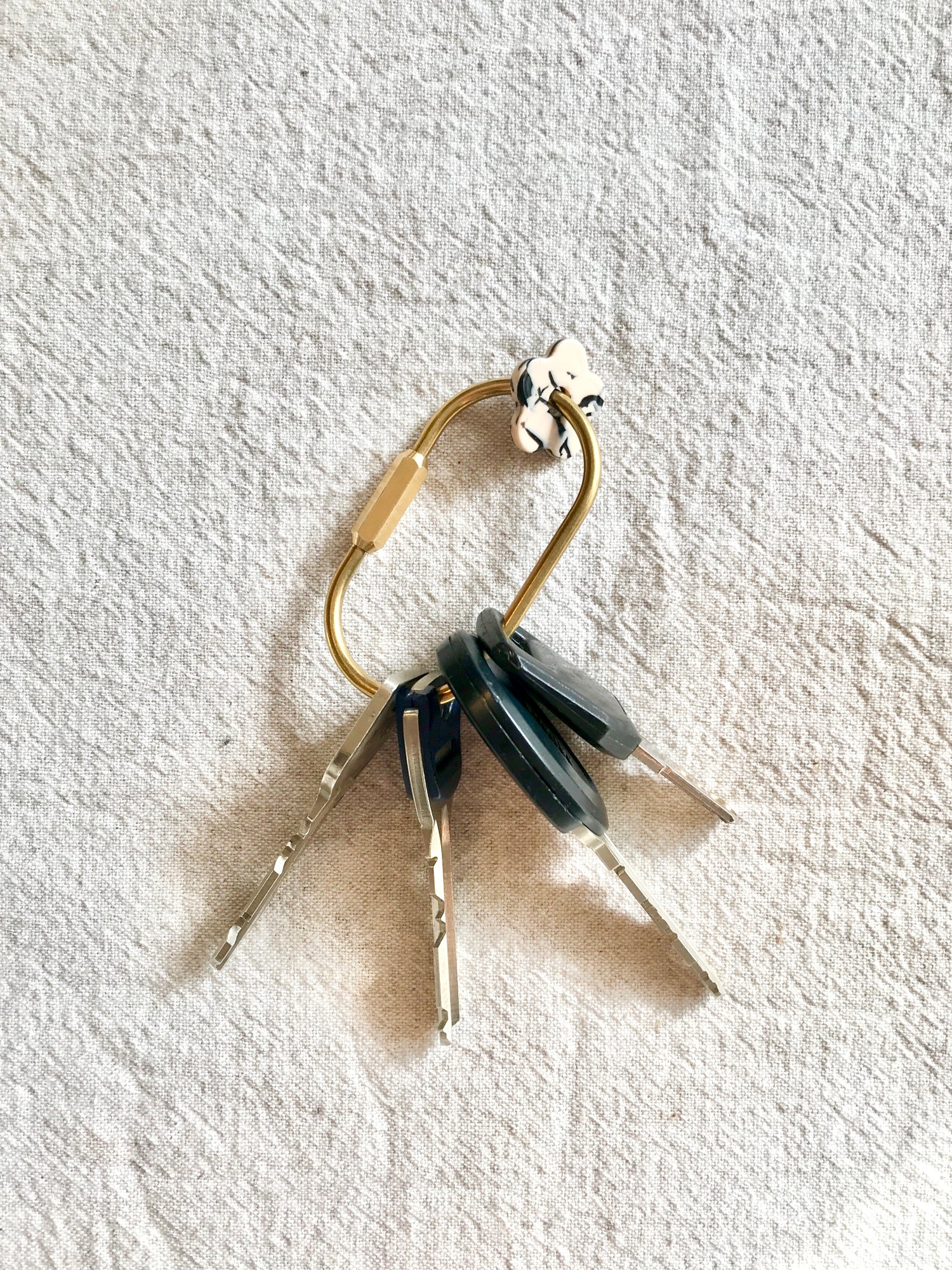 真鍮 キーリング