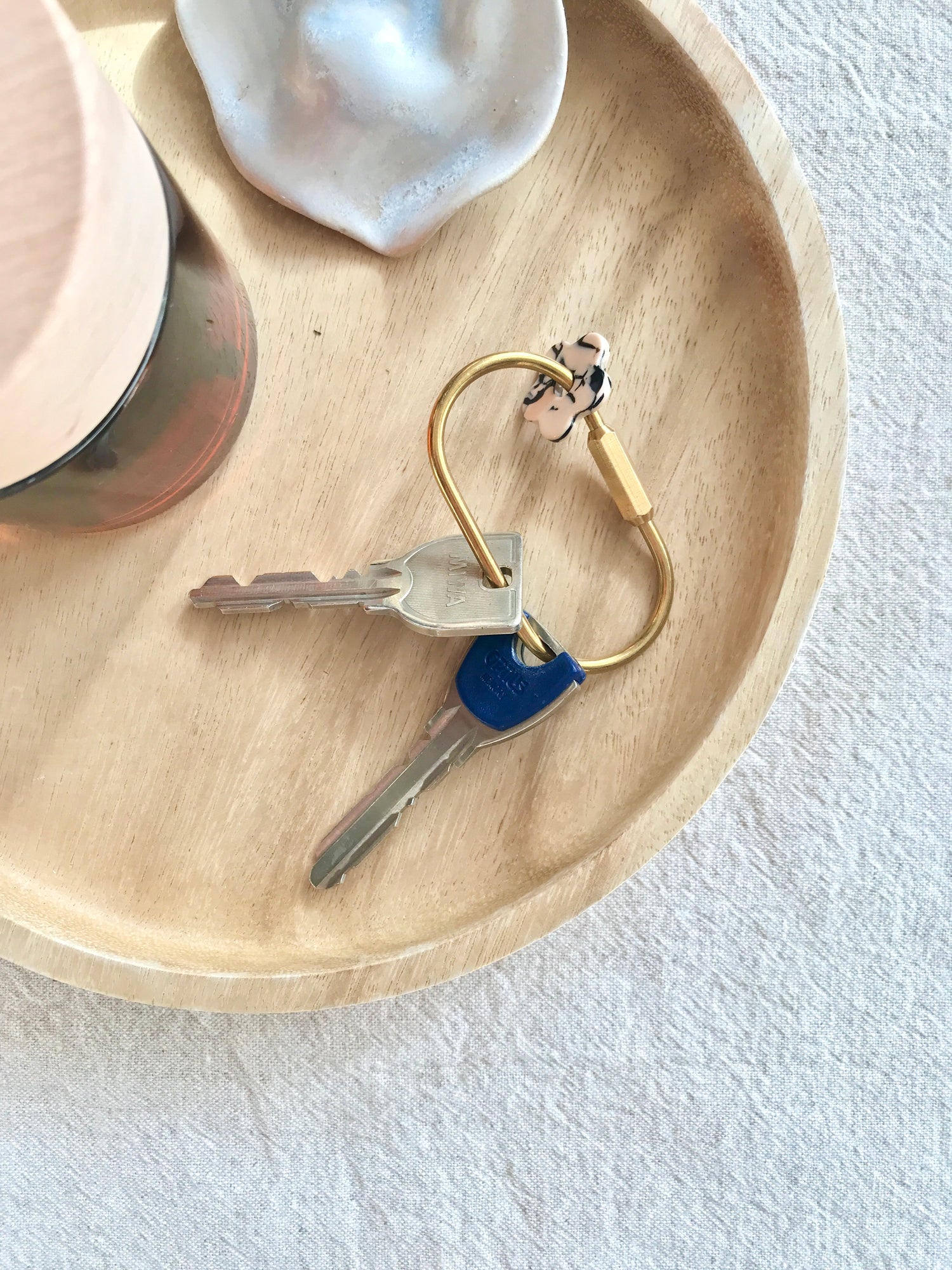 真鍮 キーリング