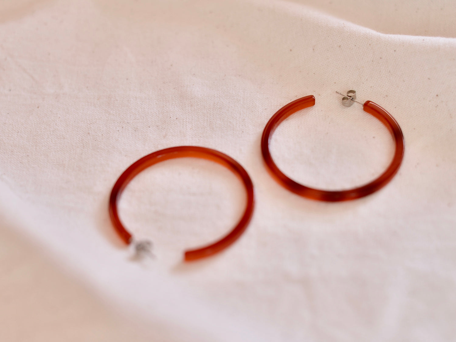 지속 가능한 후프 귀걸이 Hazel