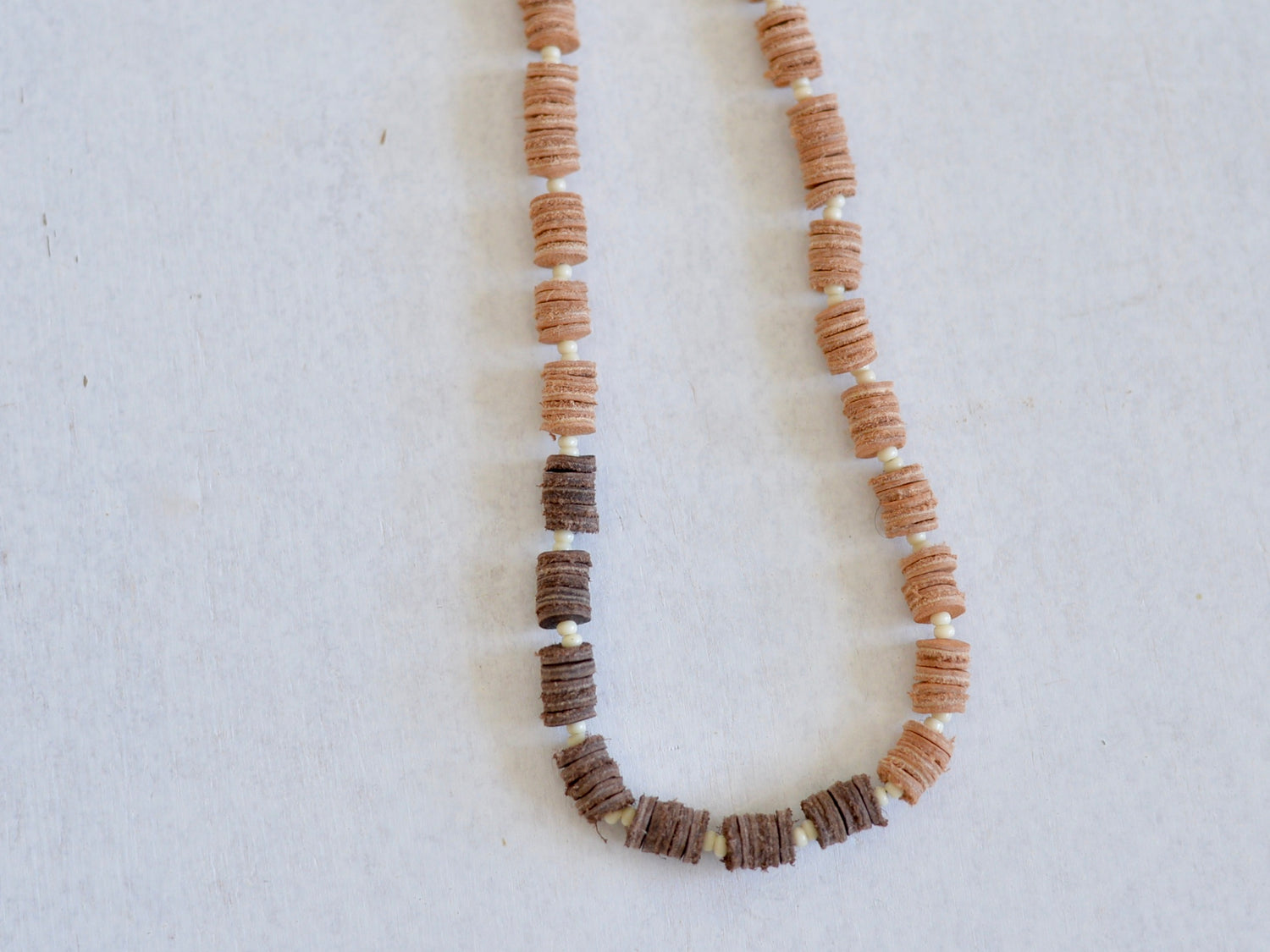 Poze アップサイクル ロングネックレス