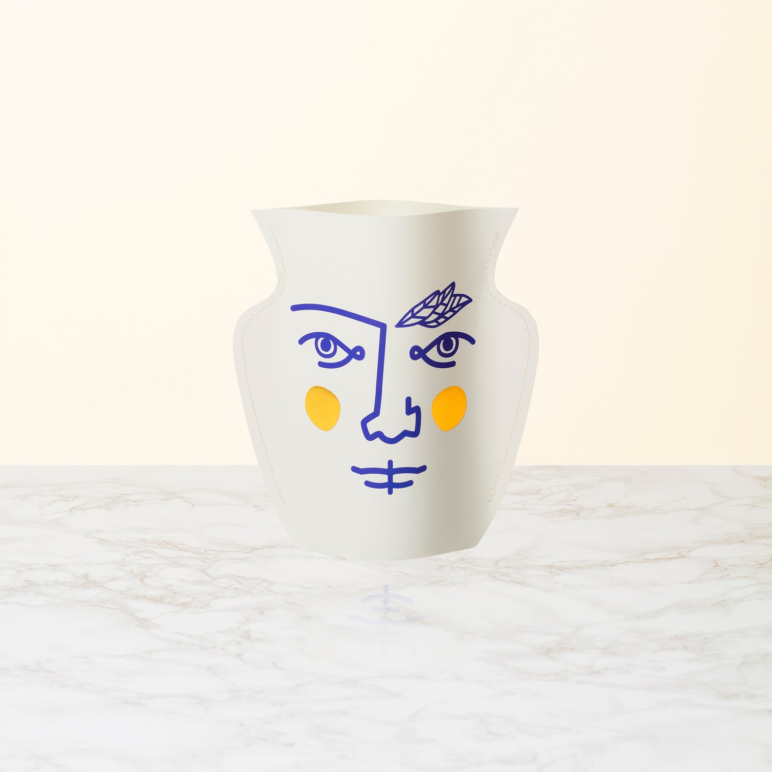 ミニペーパーフラワーベースカバー&レターセット JANUS