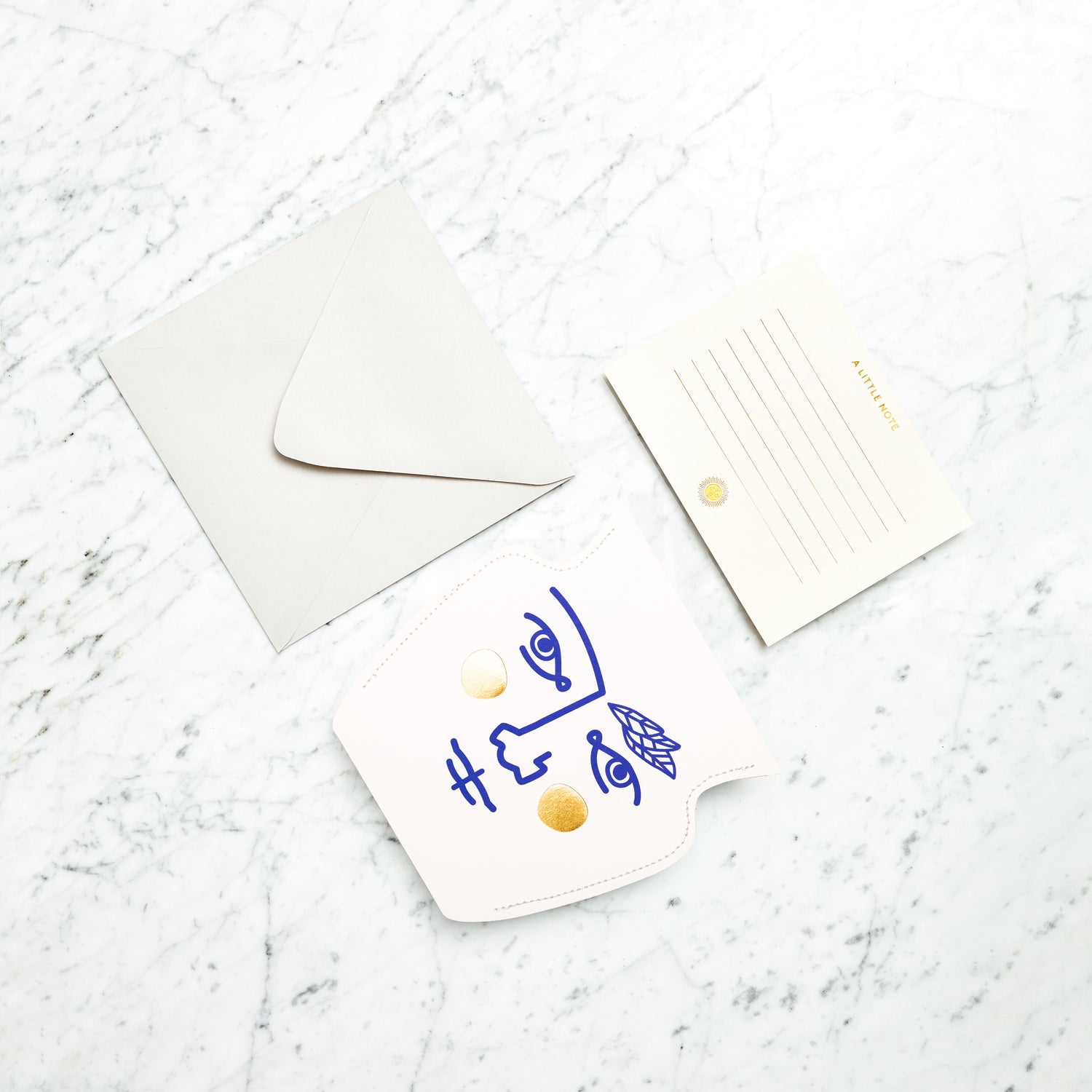 ミニペーパーフラワーベースカバー&レターセット JANUS