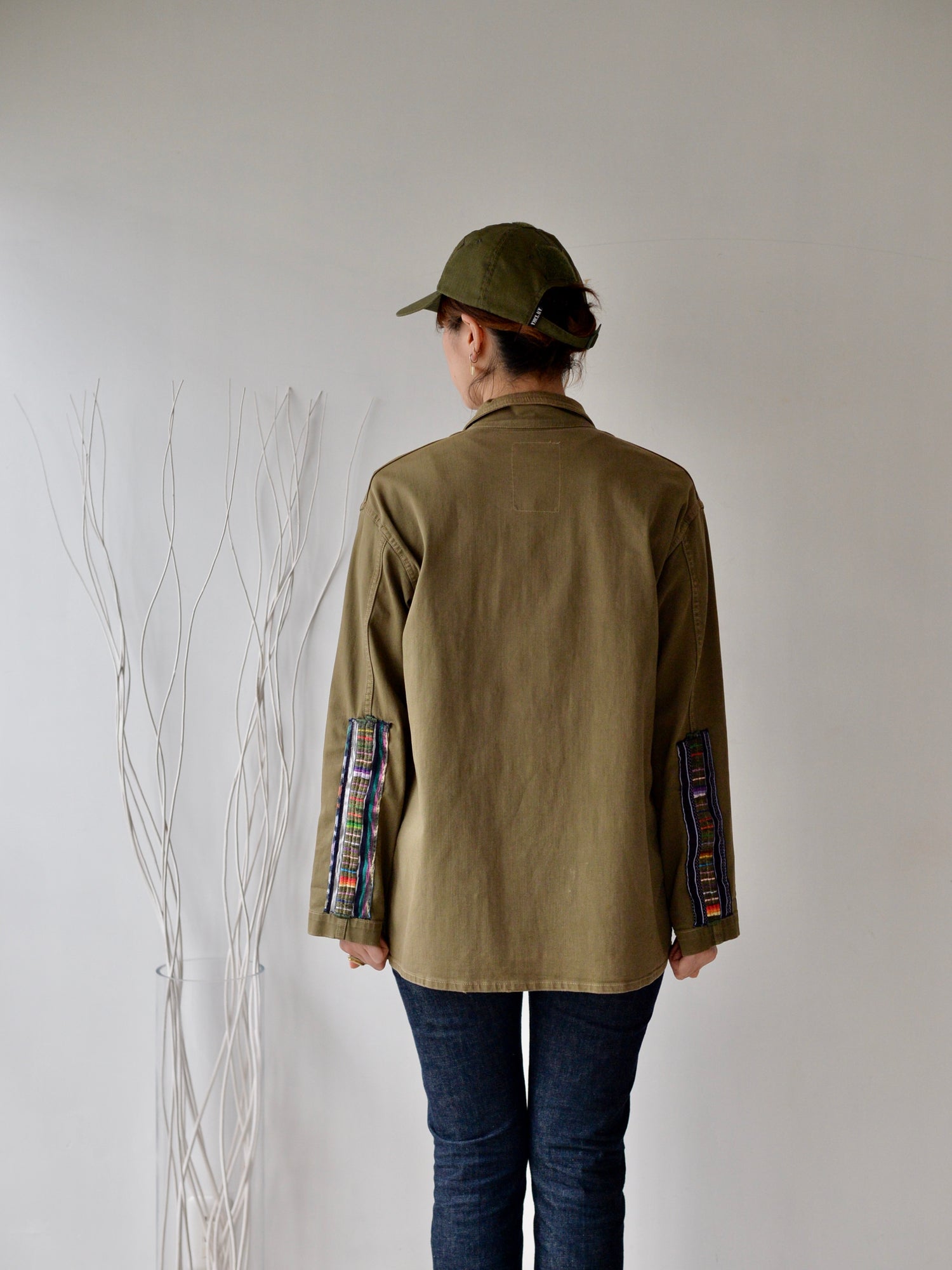 アップサイクル グアテマラ ミリタリージャケット