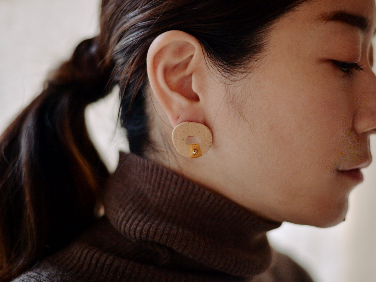 Coco 陶器ピアス