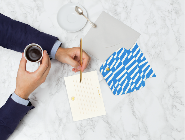 ミニペーパーフラワーベースカバー&レターセット APOLINO