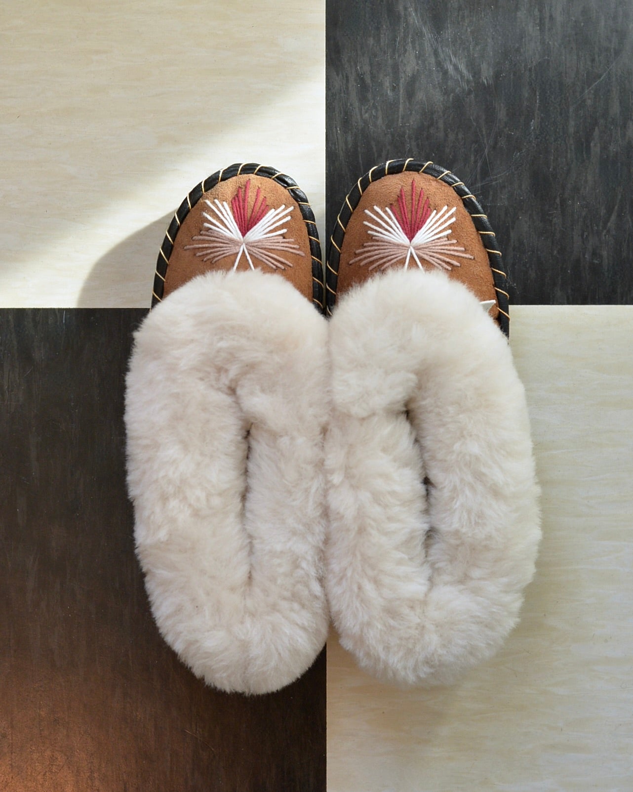 シープスキン ルームシューズ
