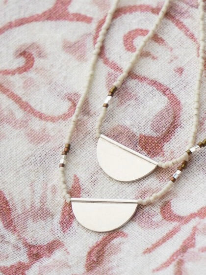 シルバー ビーズネックレス – NOZZI BAZZAR