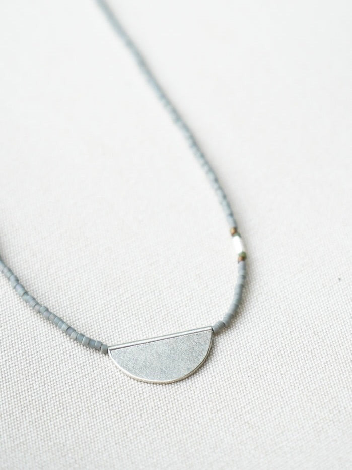 HAPPO シルバービーズネックレス Harpo（アルポ） Navajo round and saucer silver beads necklace 64cm