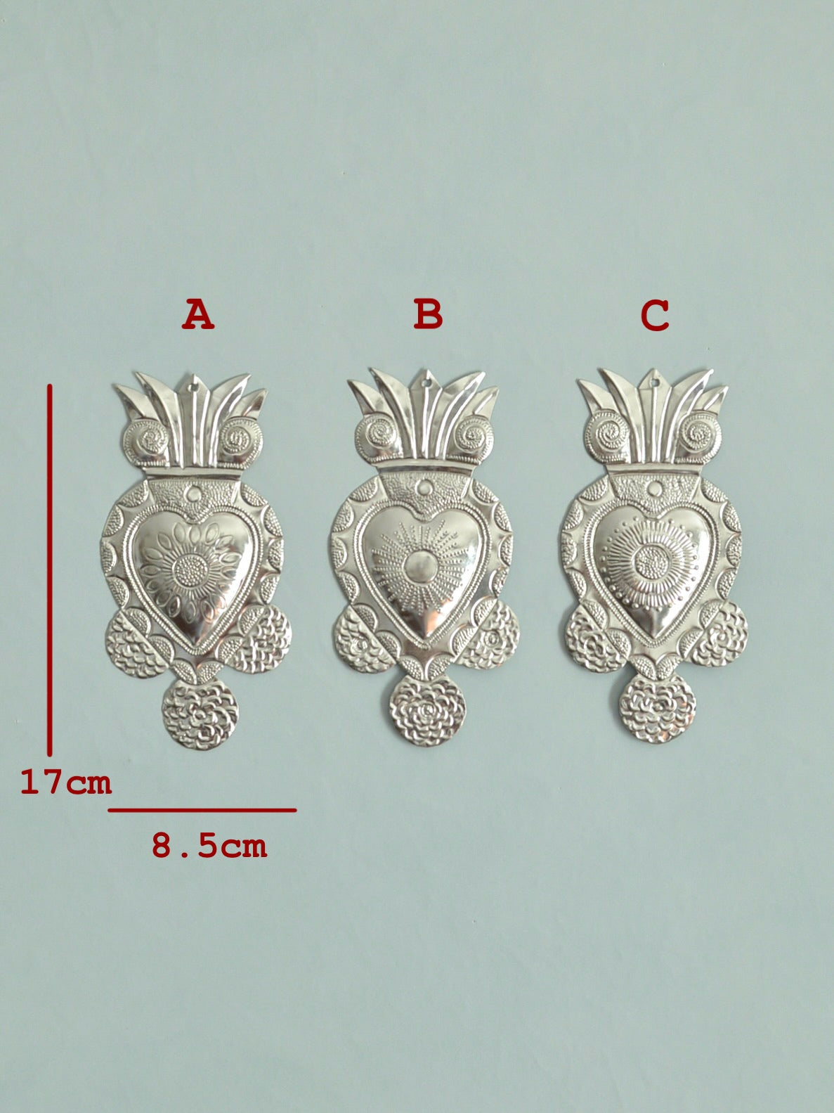 メキシコ ブリキ 壁掛けオーナメント オハラタ