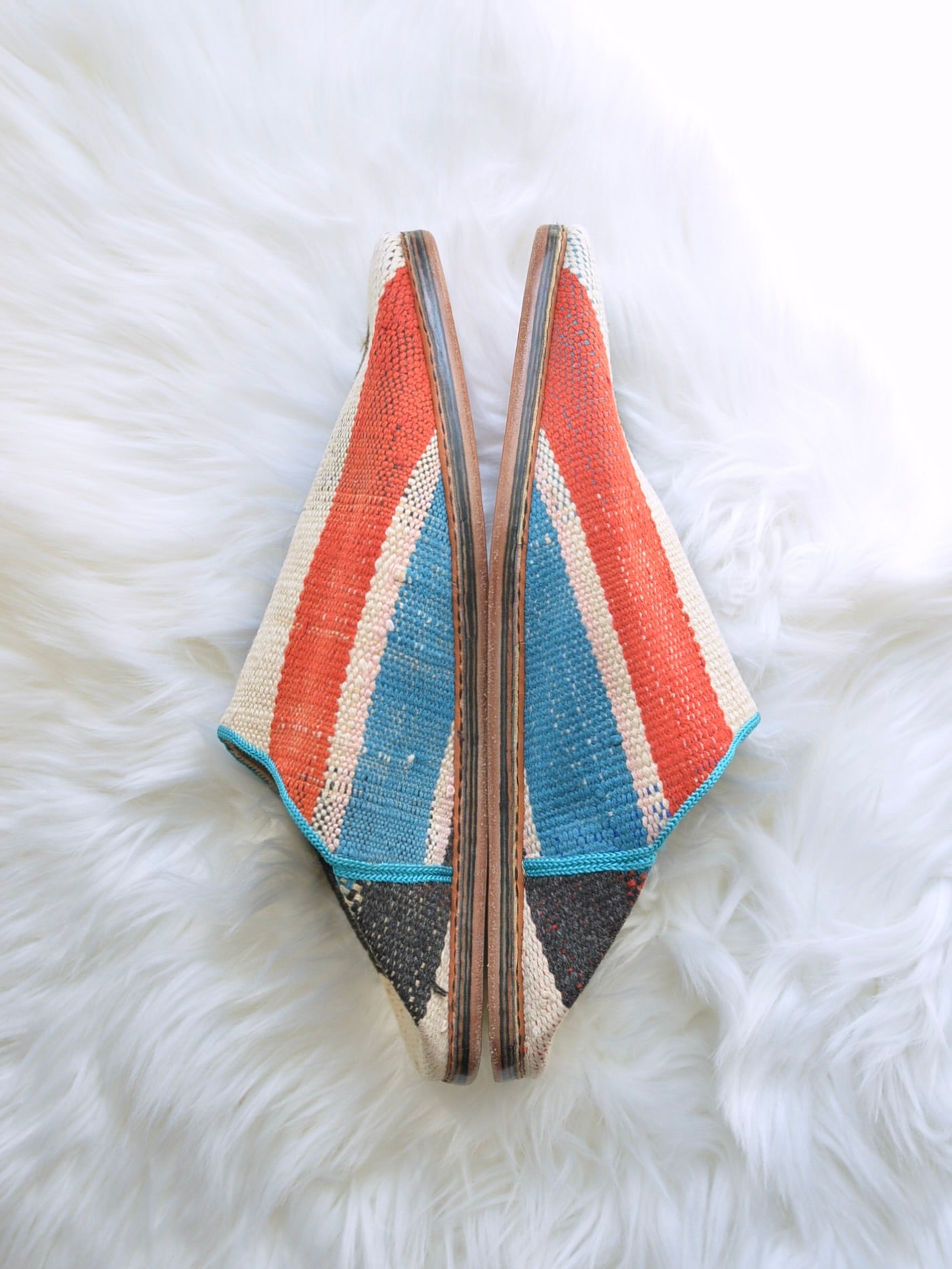 ヴィンテージHIKE 外履きバブーシュ（約24.5cm)