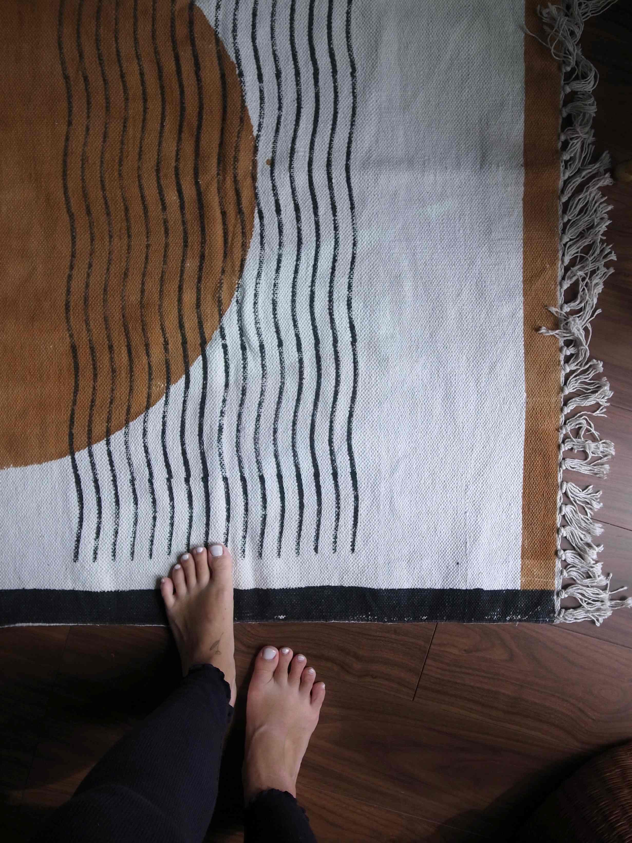 ハンドブロックプリント コットンラグ – NOZZI BAZZAR