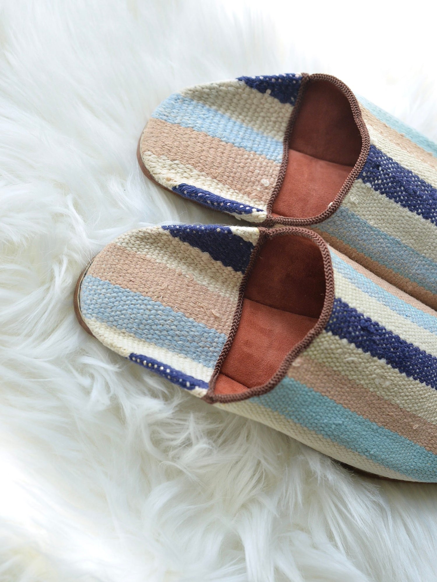 ヴィンテージHIKE 外履きバブーシュ（約23.5～24cm)