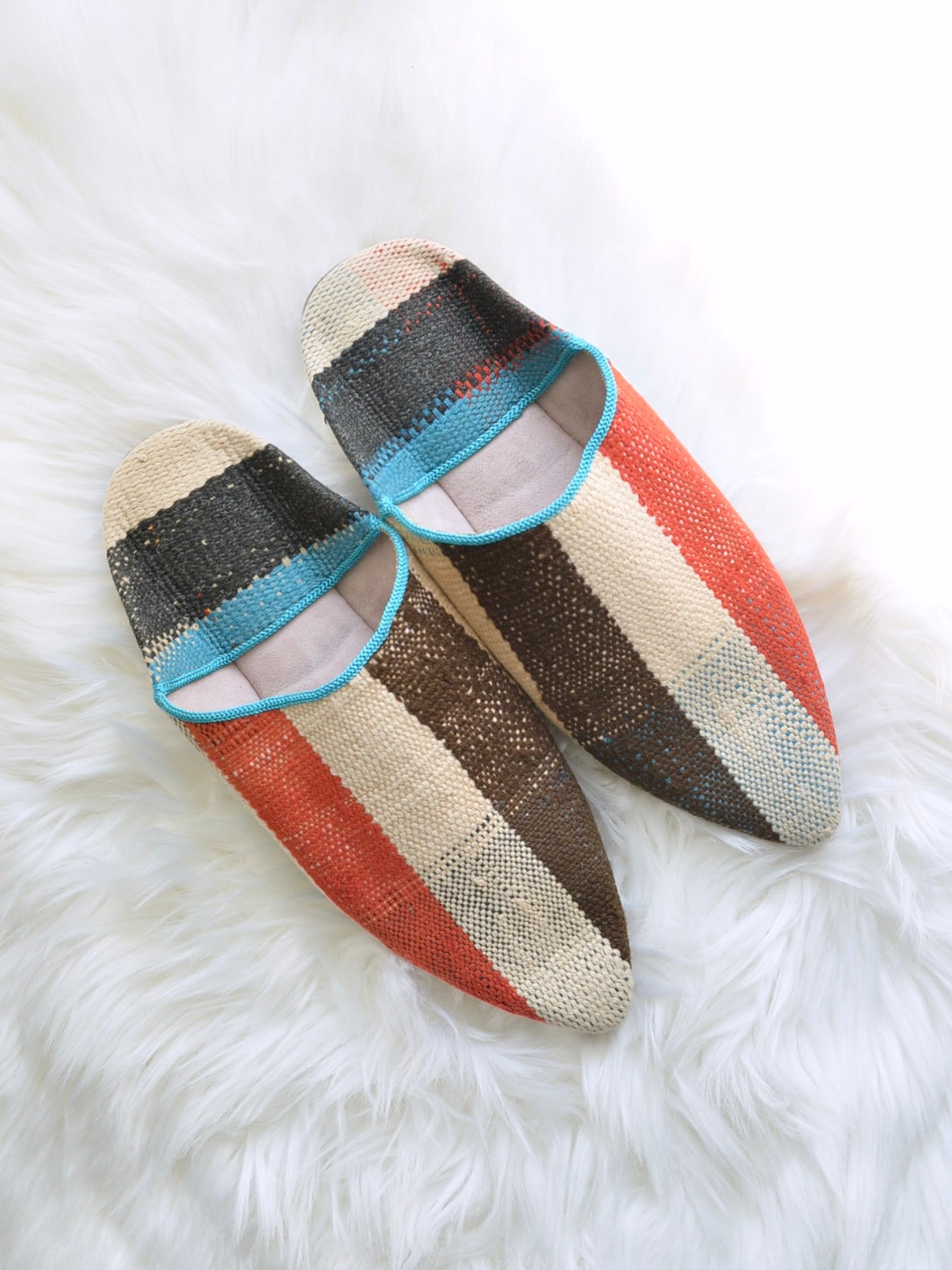 ヴィンテージHIKE 外履きバブーシュ（約24.5cm)