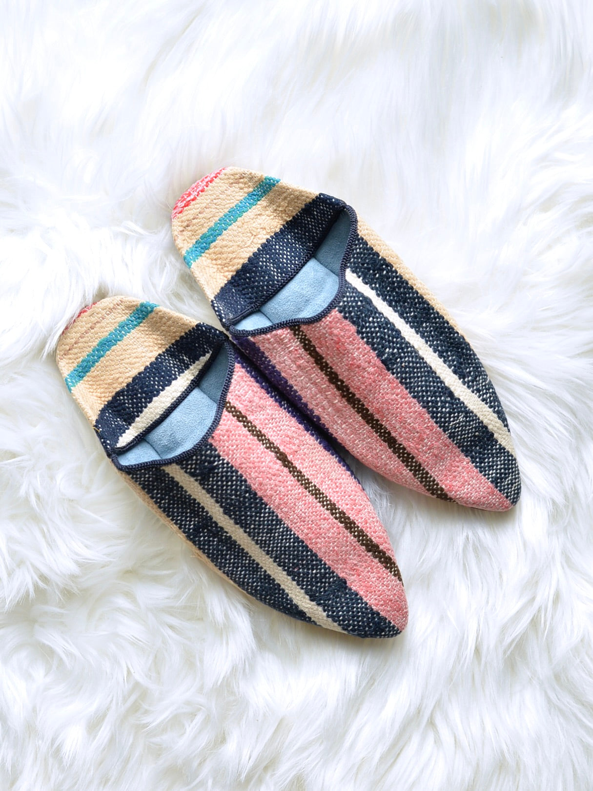 ヴィンテージHIKE 外履きバブーシュ（約23.5～24cm)