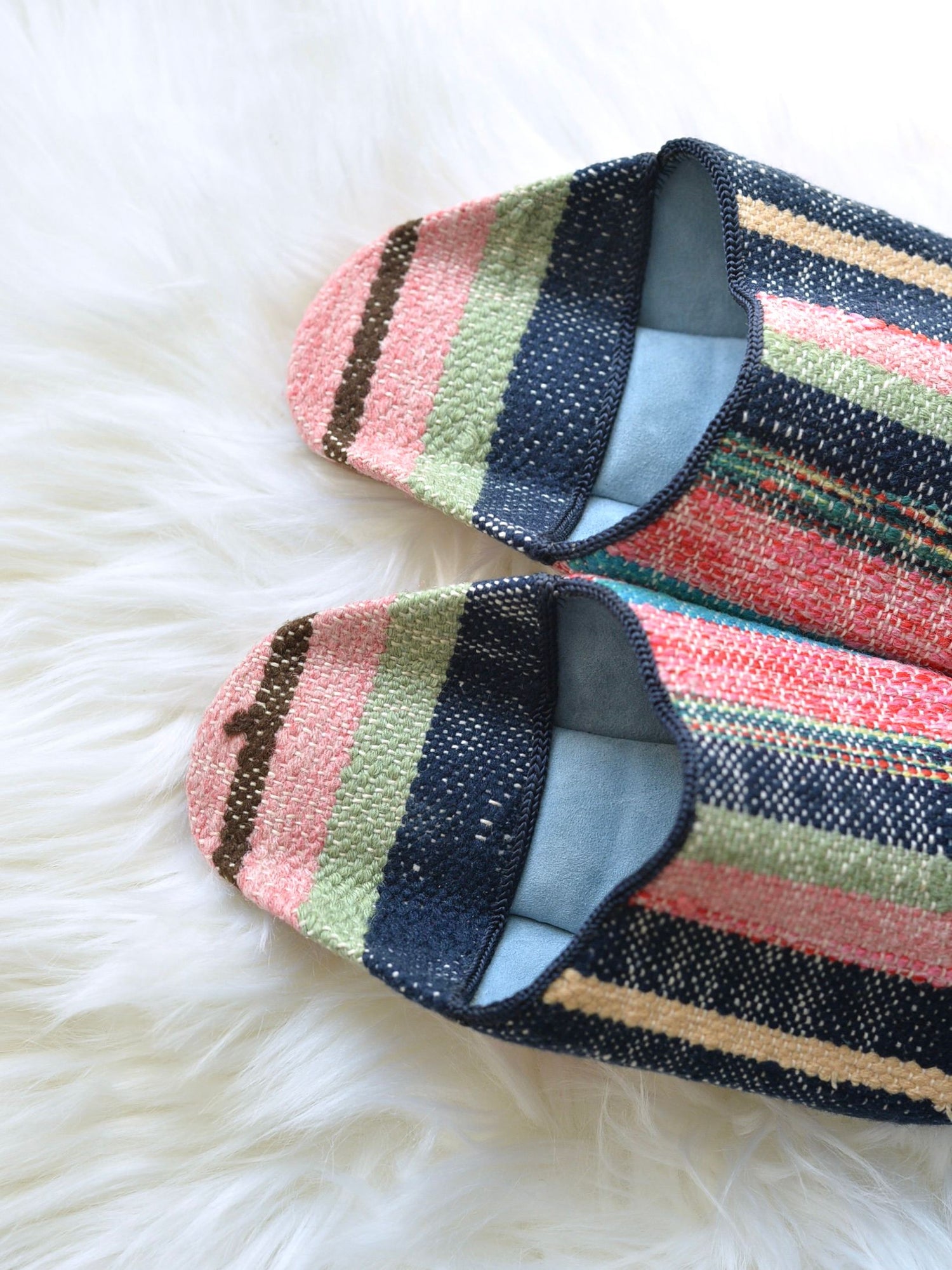 ヴィンテージHIKE 外履きバブーシュ（約23.5～24cm)