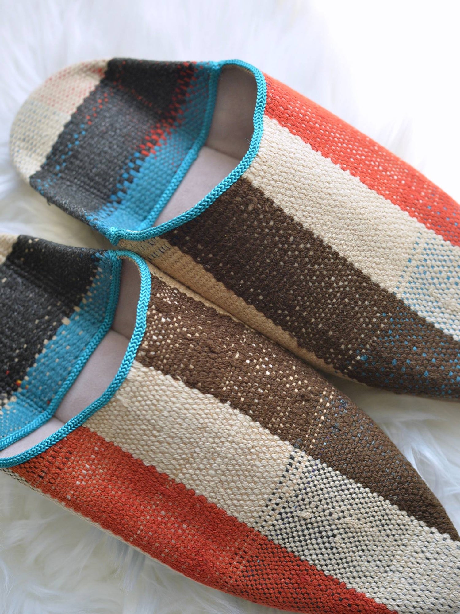 ヴィンテージHIKE 外履きバブーシュ（約24.5cm)