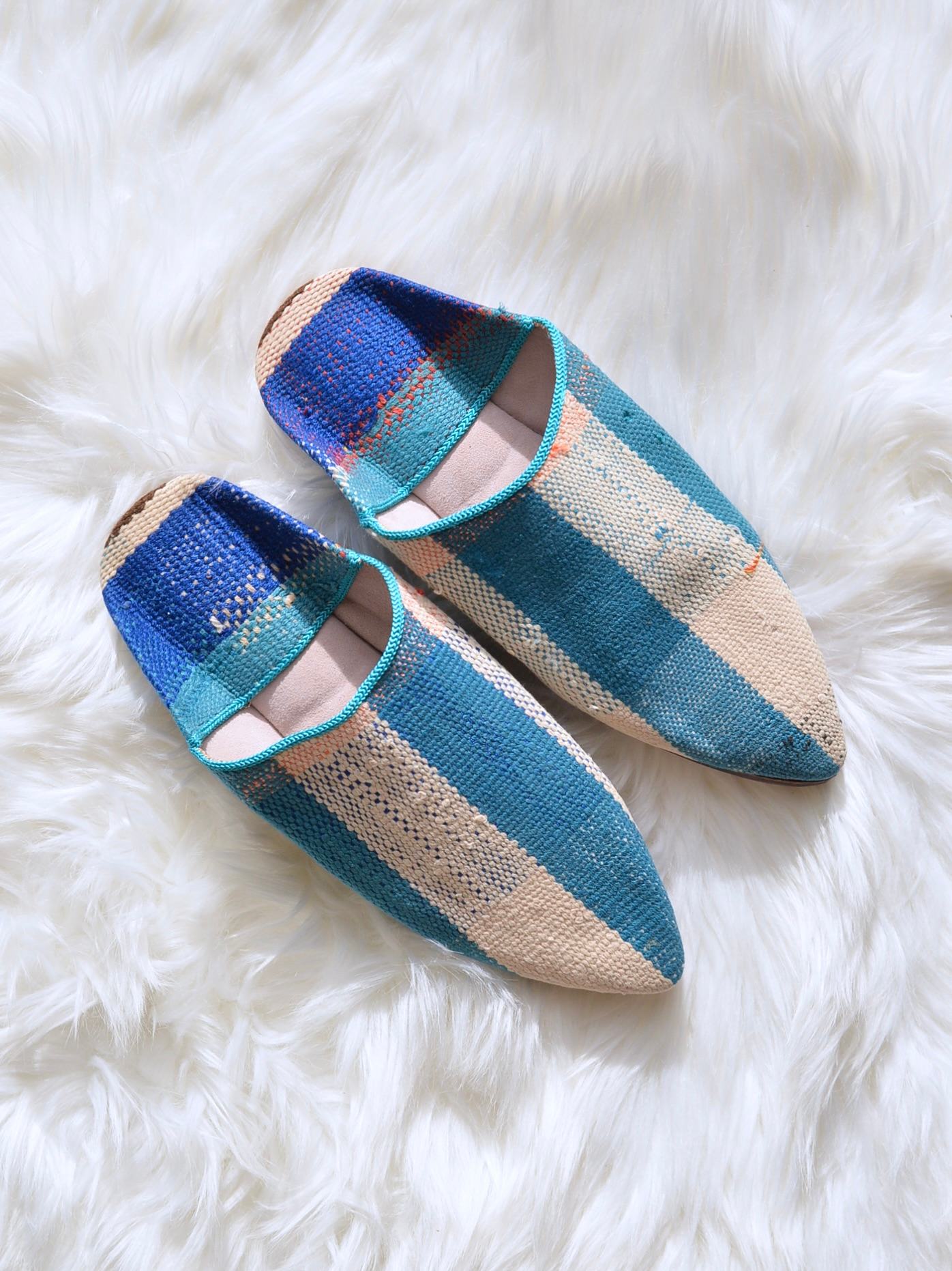 ヴィンテージHIKE 外履きバブーシュ（約24.5cm)