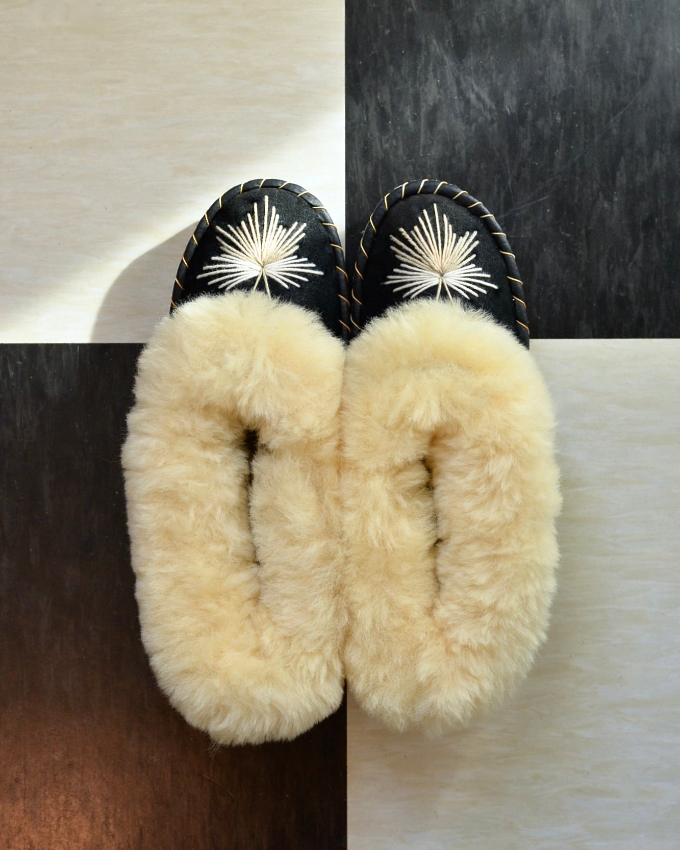 シープスキン ルームシューズ