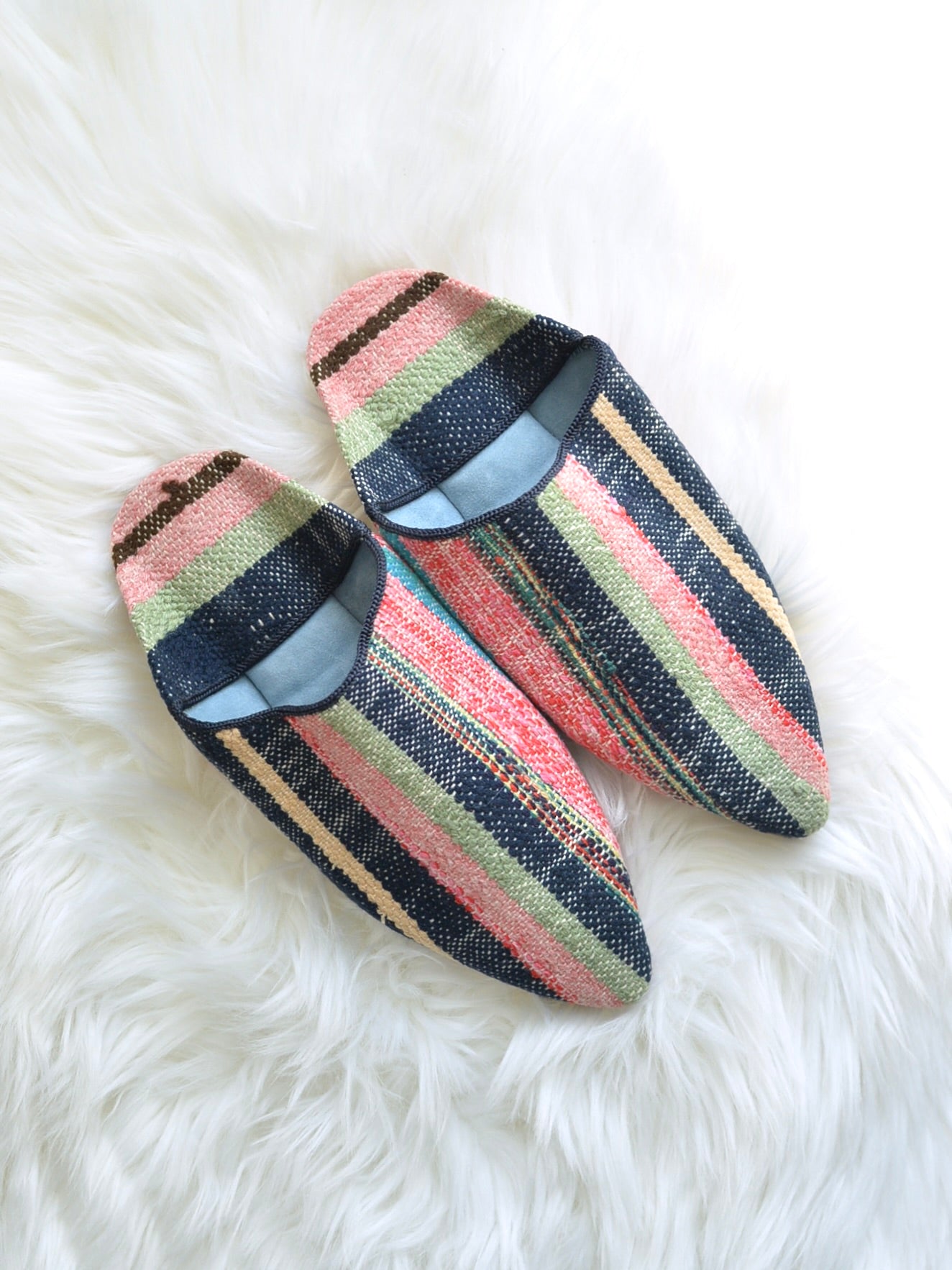 ヴィンテージHIKE 外履きバブーシュ（約23.5～24cm)