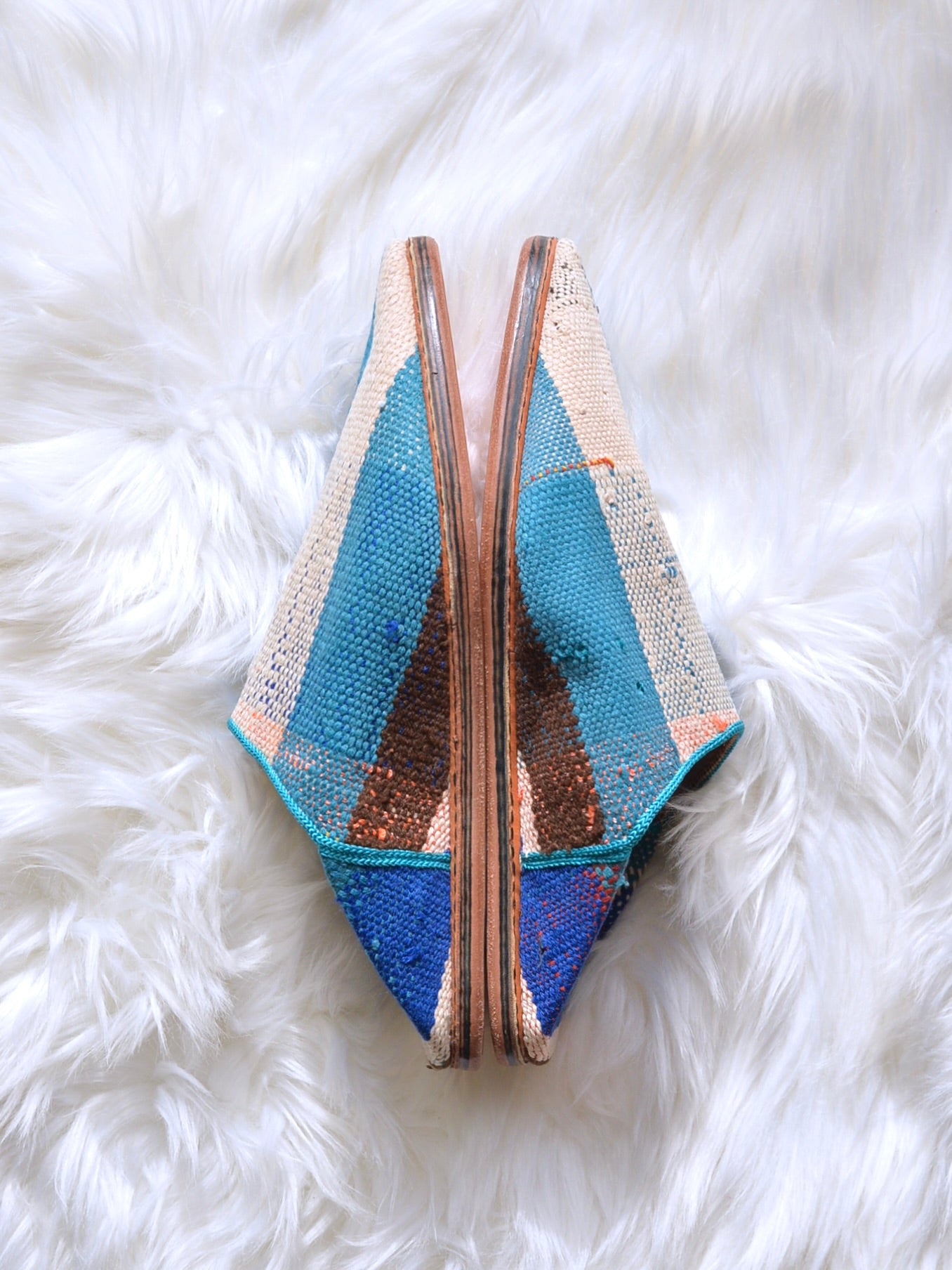 ヴィンテージHIKE 外履きバブーシュ（約24.5cm)