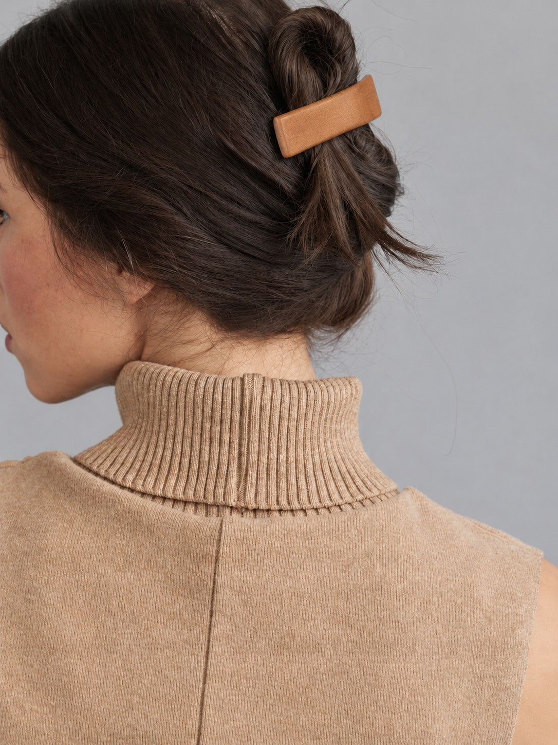 Wooden Hair Barrettes