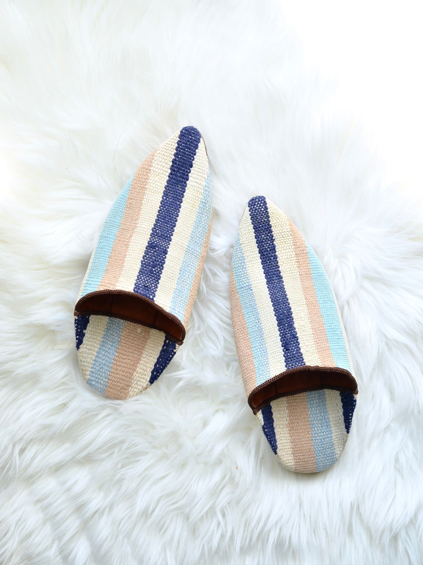 ヴィンテージHIKE 外履きバブーシュ（約23.5～24cm)