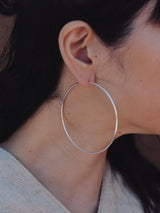 Mexican Silver925 フープピアス BIG