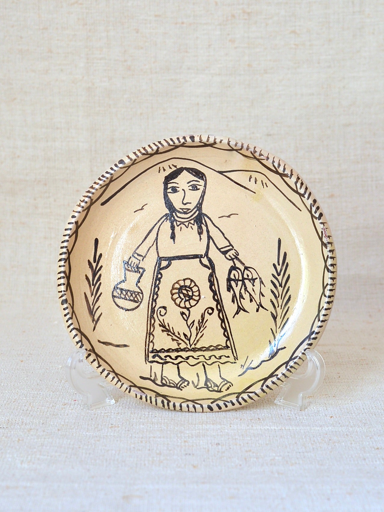 メキシコ 陶器 プレート 皿