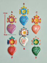 メキシコ ブリキ 壁掛けオーナメント オハラタ