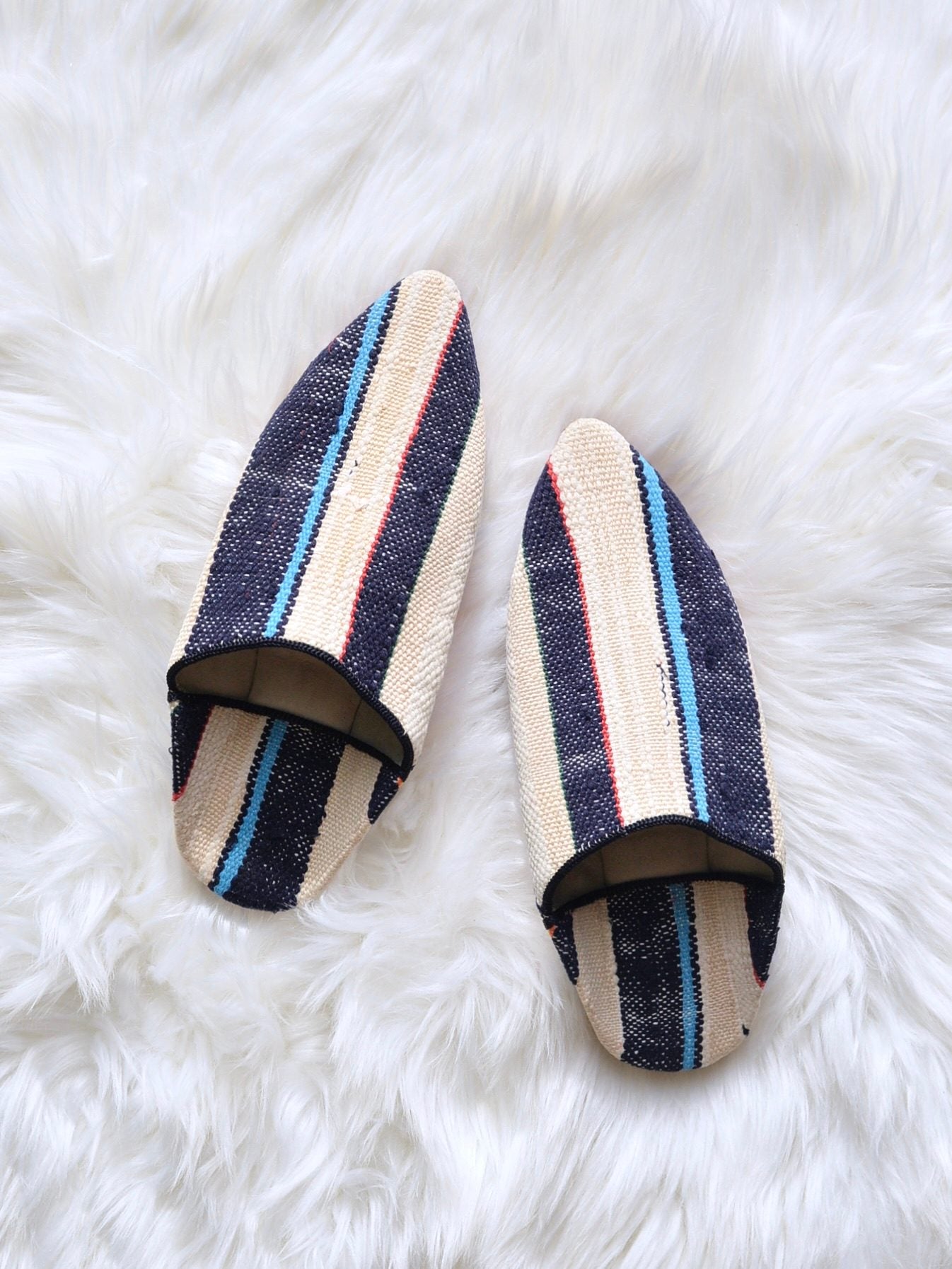 ヴィンテージHIKE 外履きバブーシュ（約23.5～24cm)