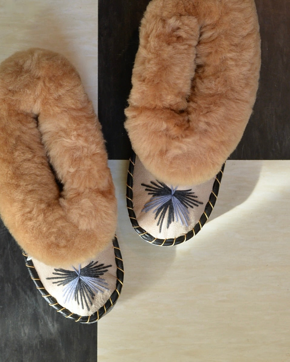 シープスキン ルームシューズ