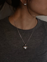 【1/22頃発送予定】Mexican Silver925 ハートネックレス