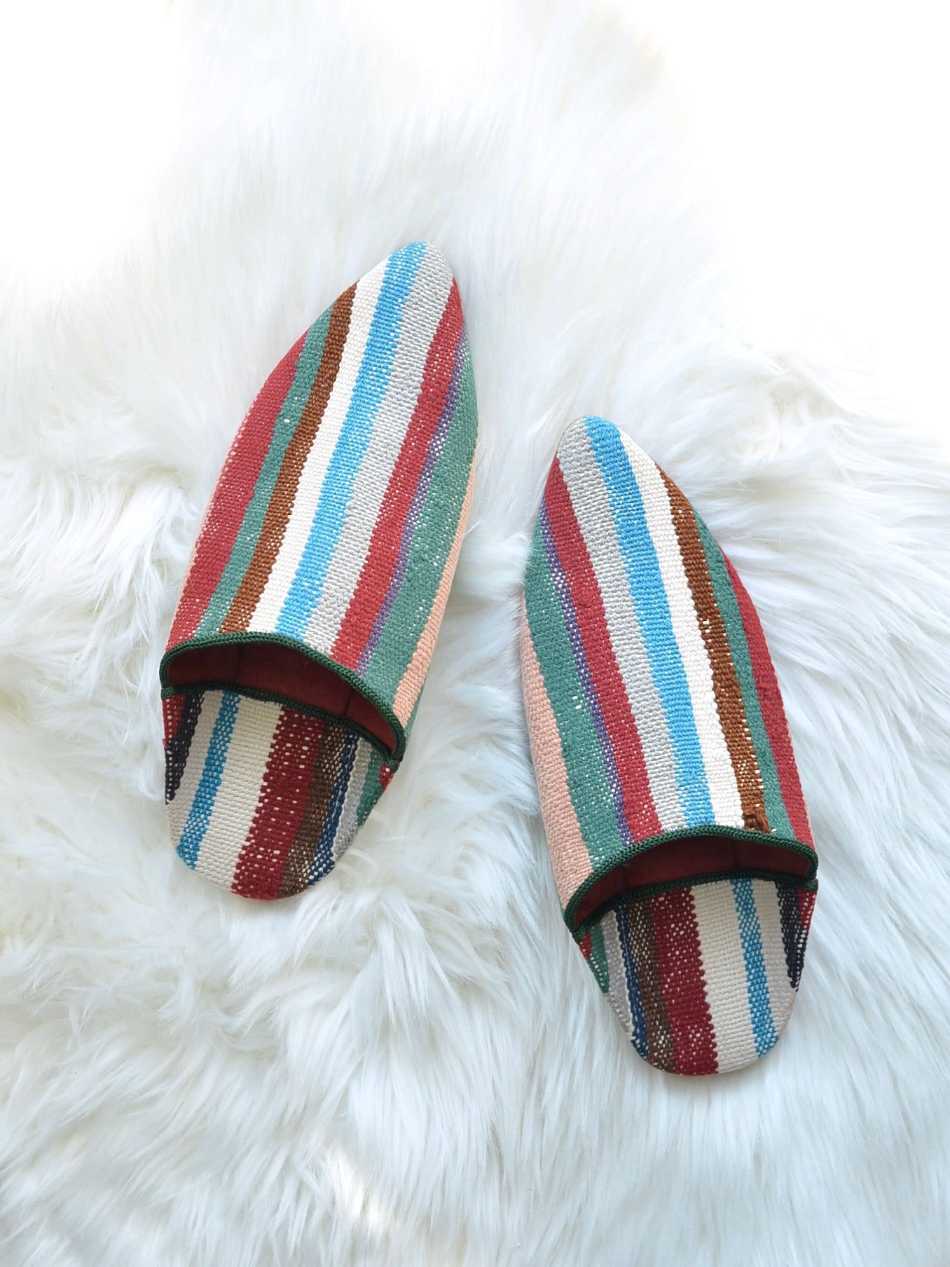 ヴィンテージHIKE 外履きバブーシュ（約24cm)