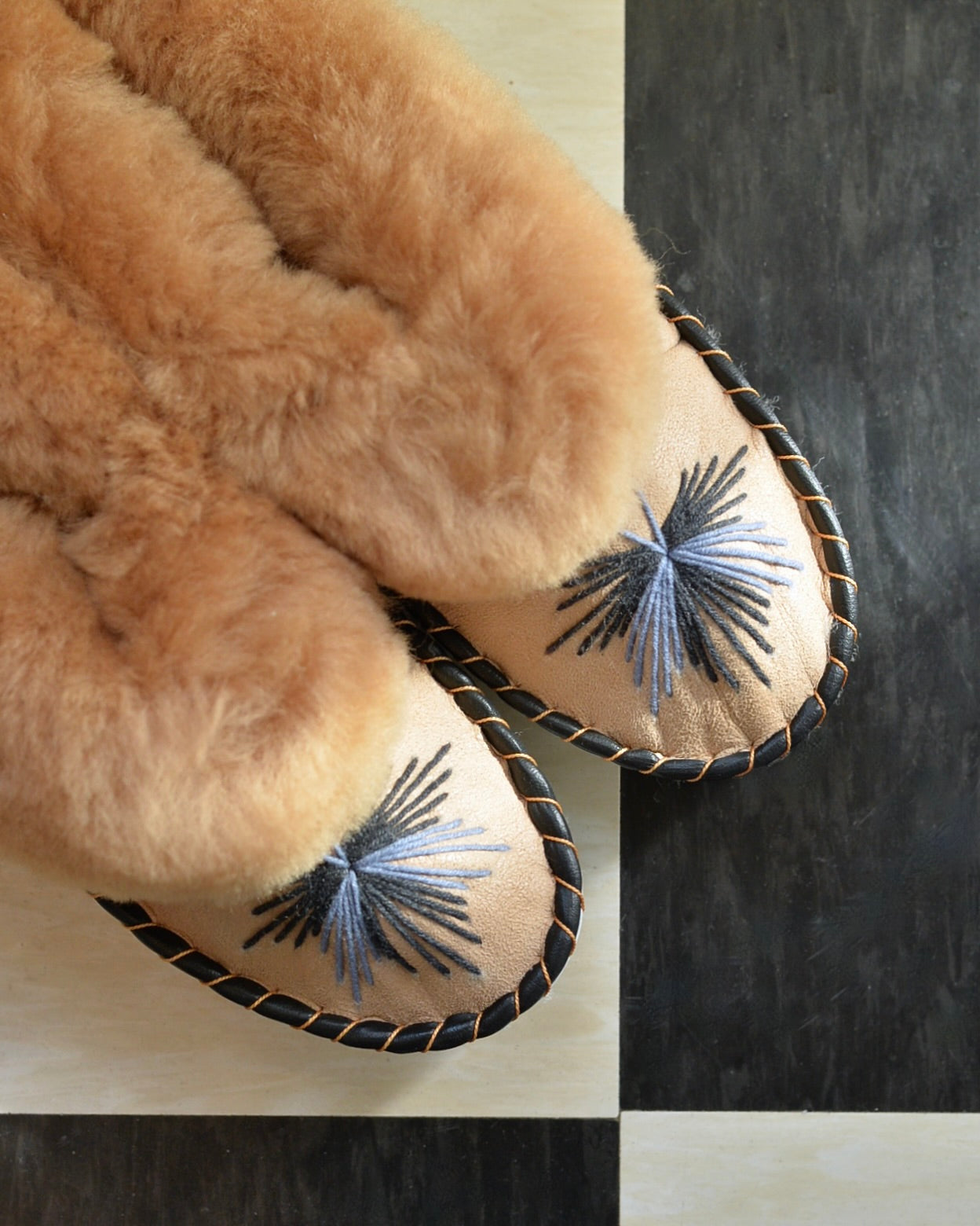 シープスキン ルームシューズ