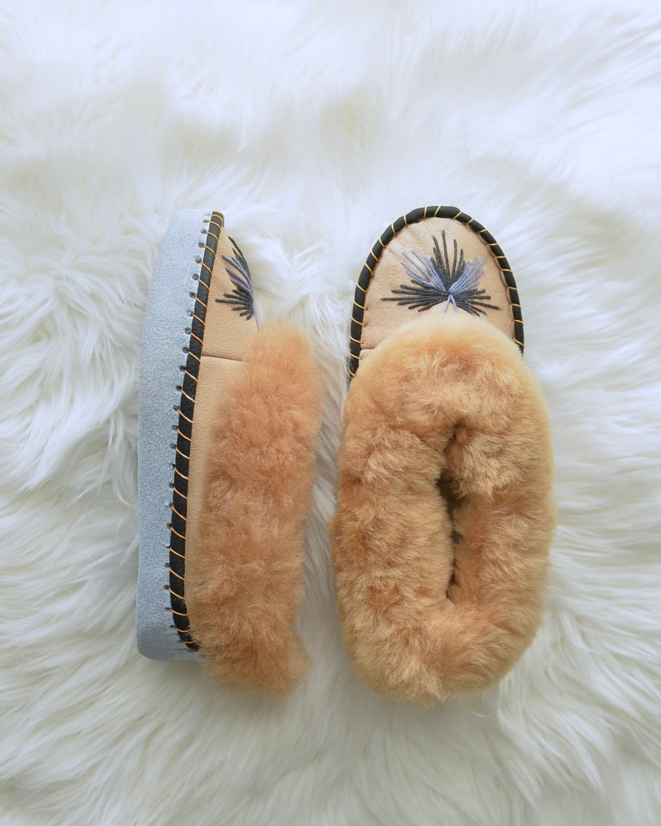 シープスキン ルームシューズ