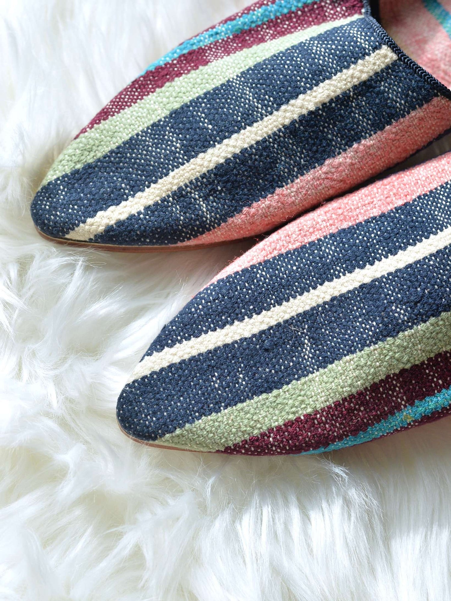 ヴィンテージHIKE 外履きバブーシュ（約24.5cm)