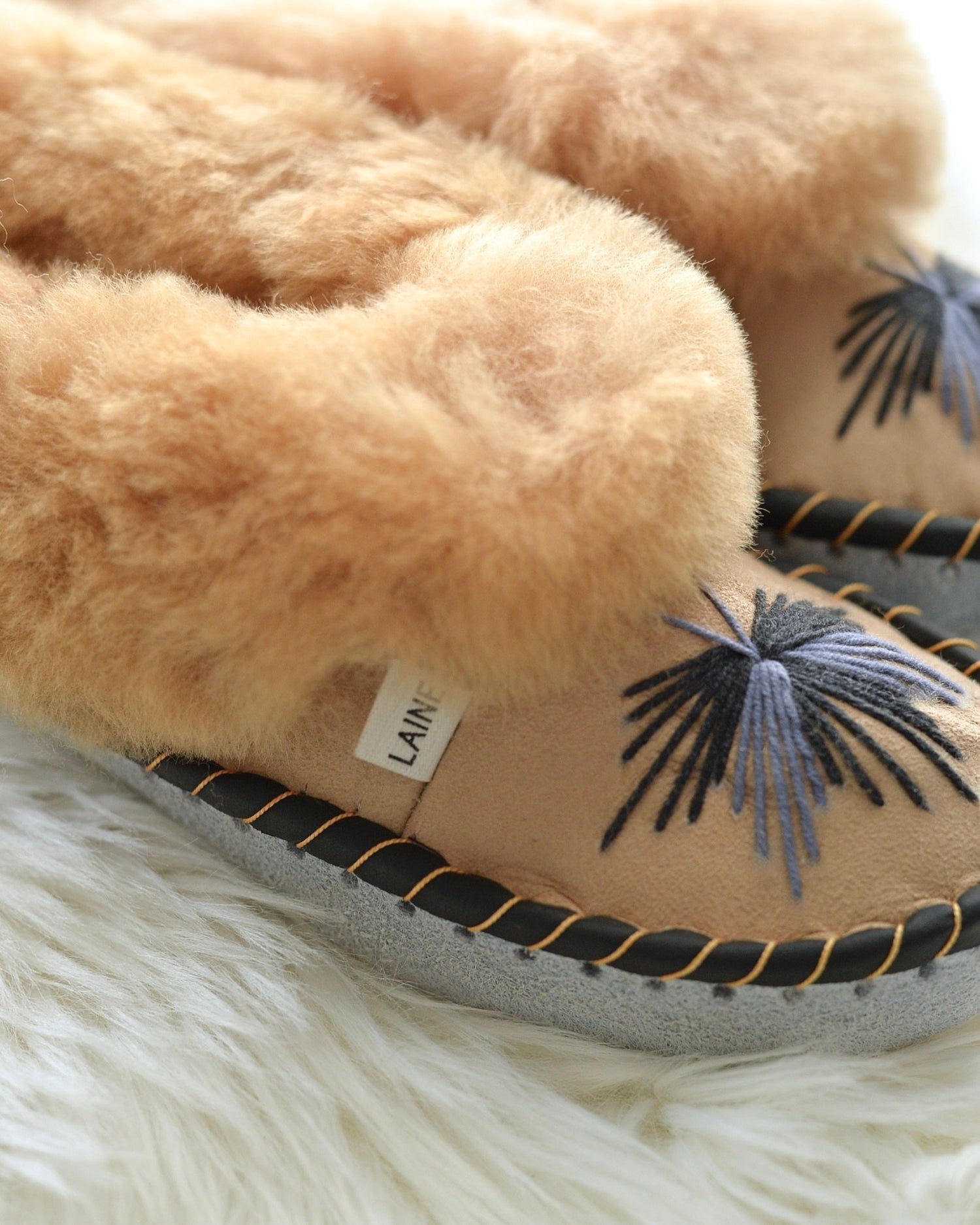 シープスキン ルームシューズ