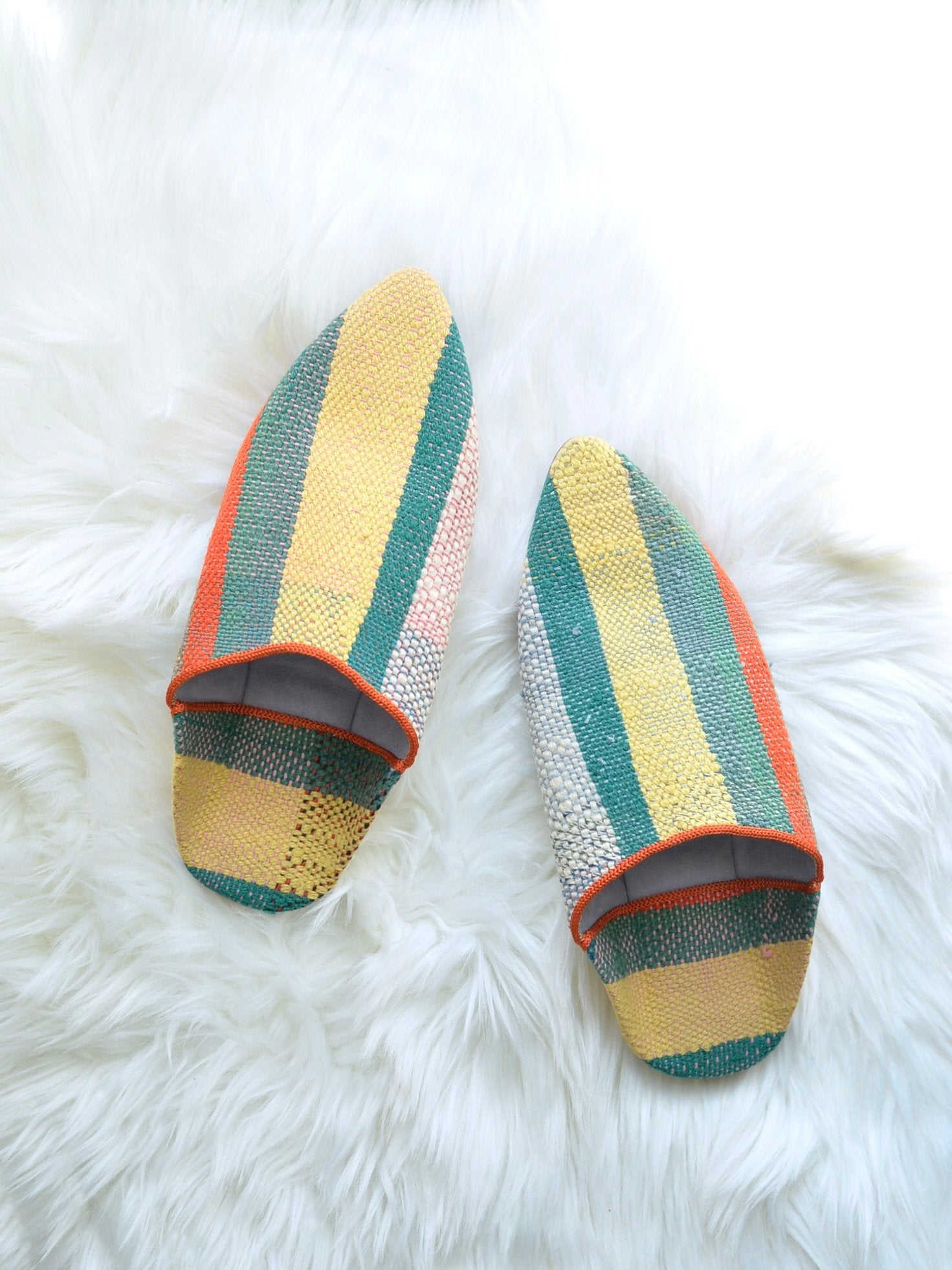 ヴィンテージHIKE 外履きバブーシュ（約24.5~25cm)