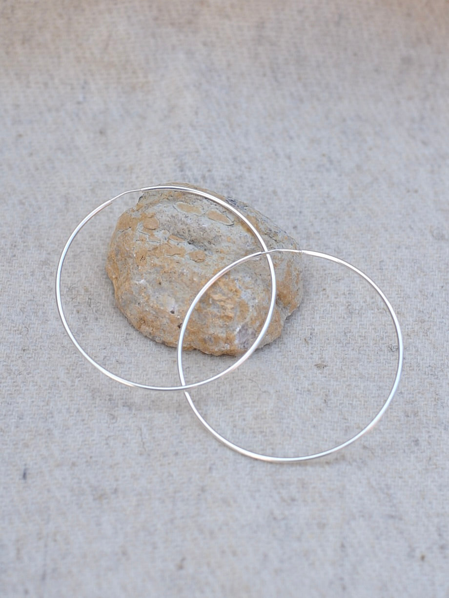 Mexican Silver925 フープピアス BIG