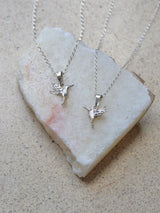 【1/22頃発送予定】Mexican Silver925 ハチドリ チャームネックレス