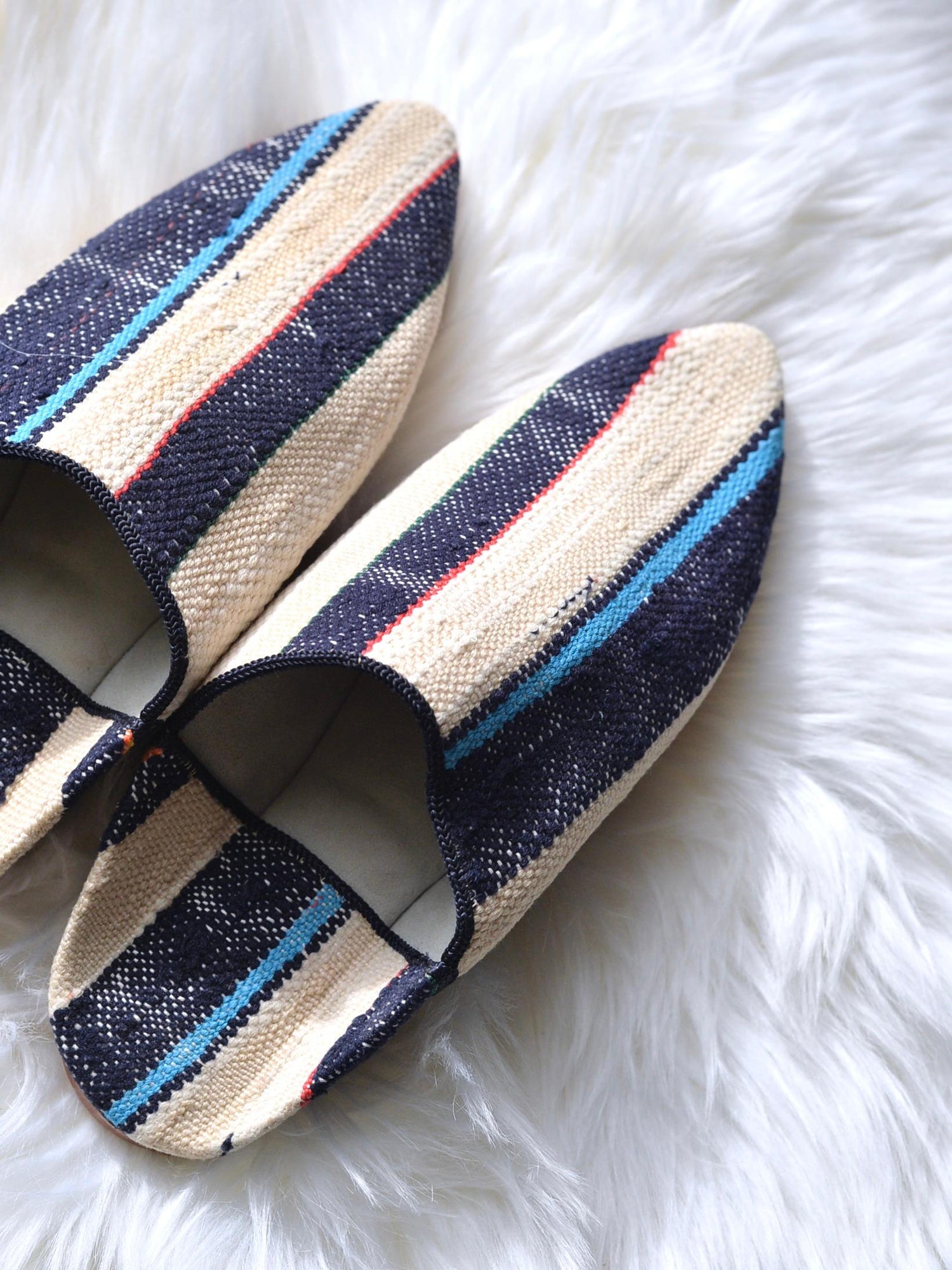 ヴィンテージHIKE 外履きバブーシュ（約23.5～24cm)