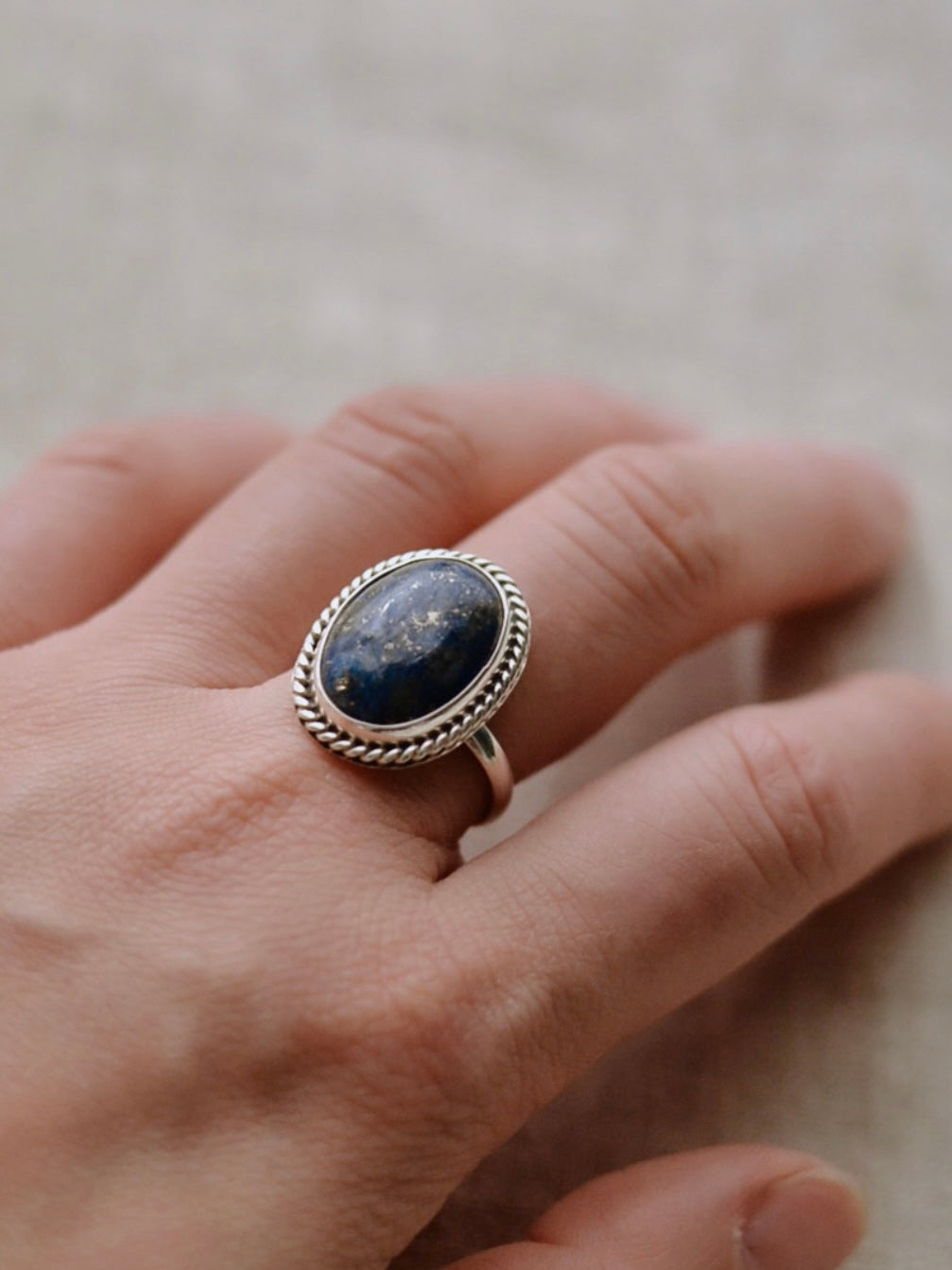 Mexican Silver925 ラピスラズリ リング