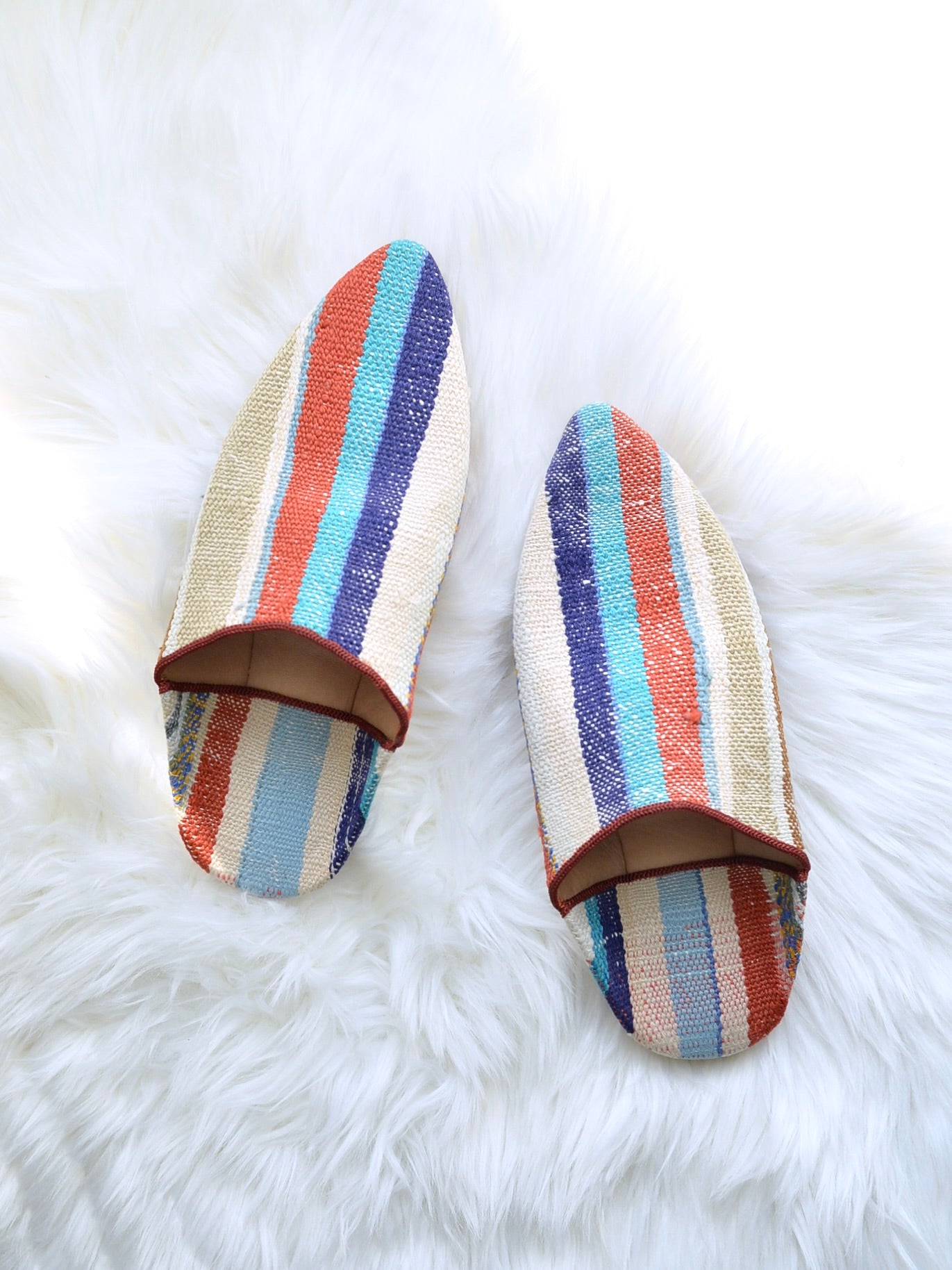 ヴィンテージHIKE 外履きバブーシュ（約24.5~25cm)