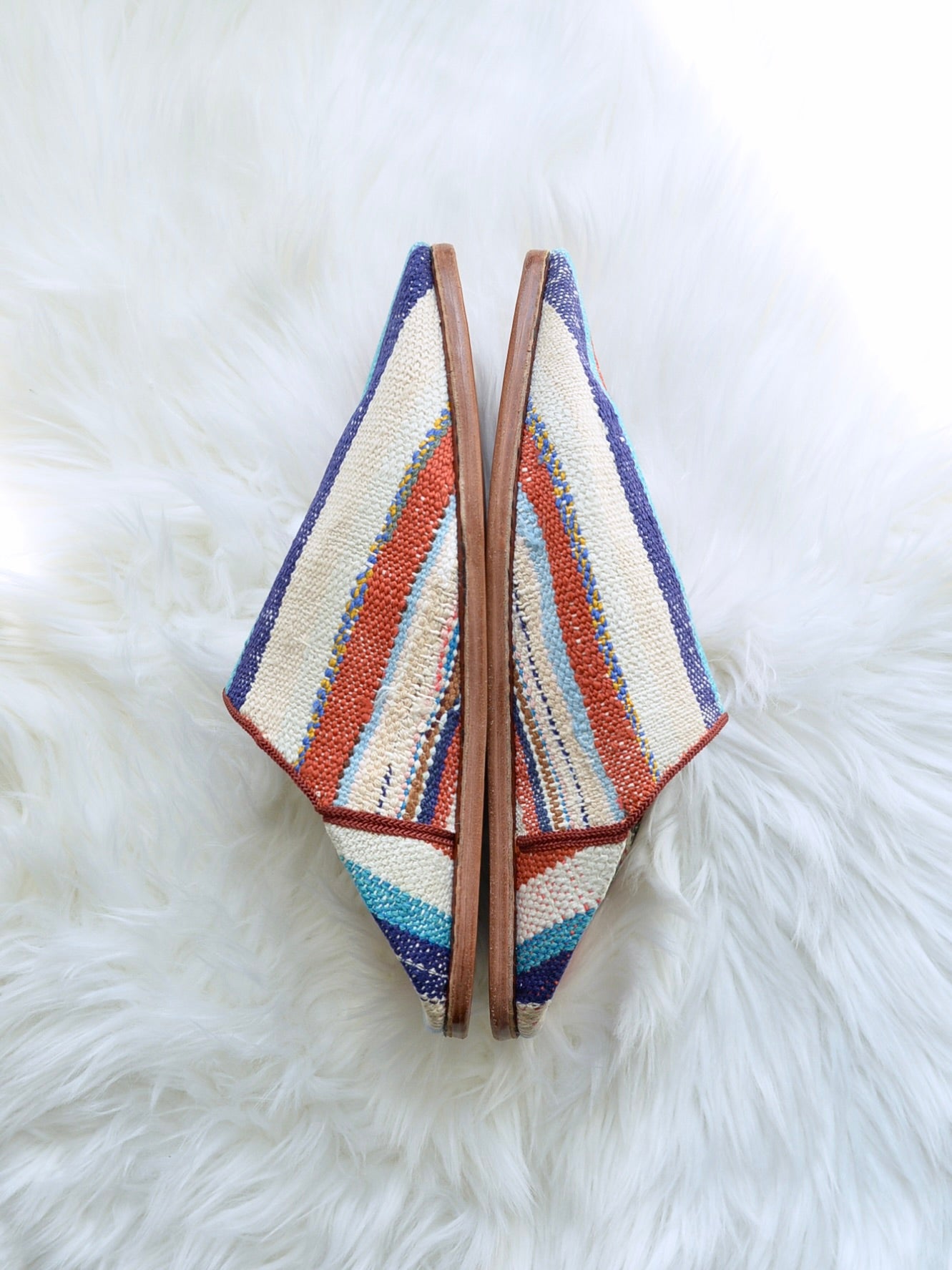 ヴィンテージHIKE 外履きバブーシュ（約24.5~25cm)