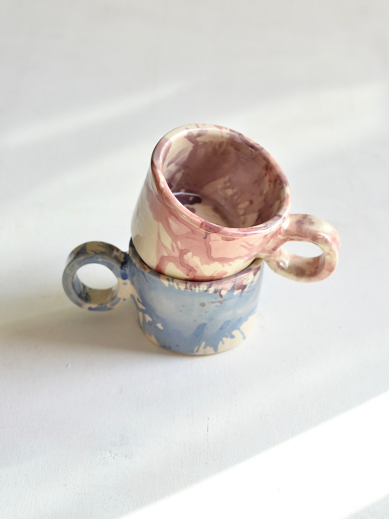 メキシコ マーブル マグカップ