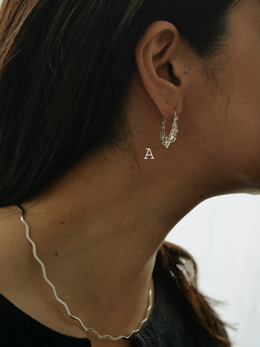 Mexican Silver925 透かしピアス