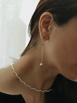 Mexican Silver925 ボールバーピアス