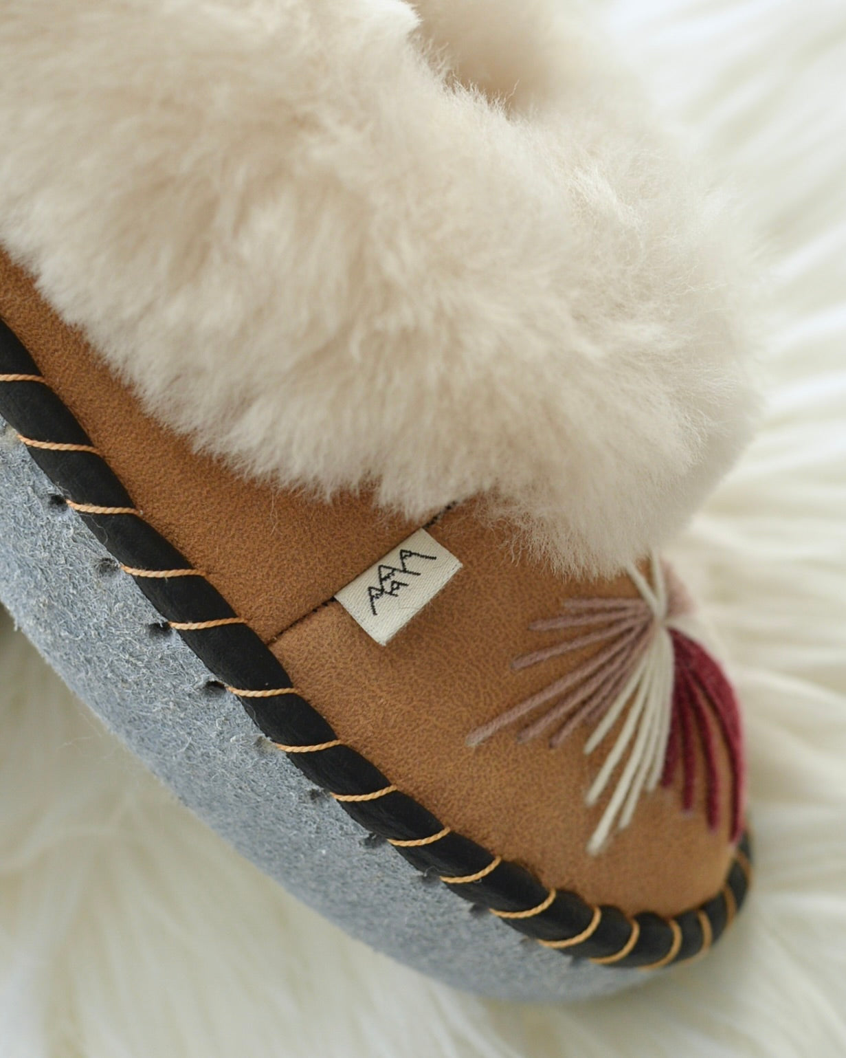 シープスキン ルームシューズ